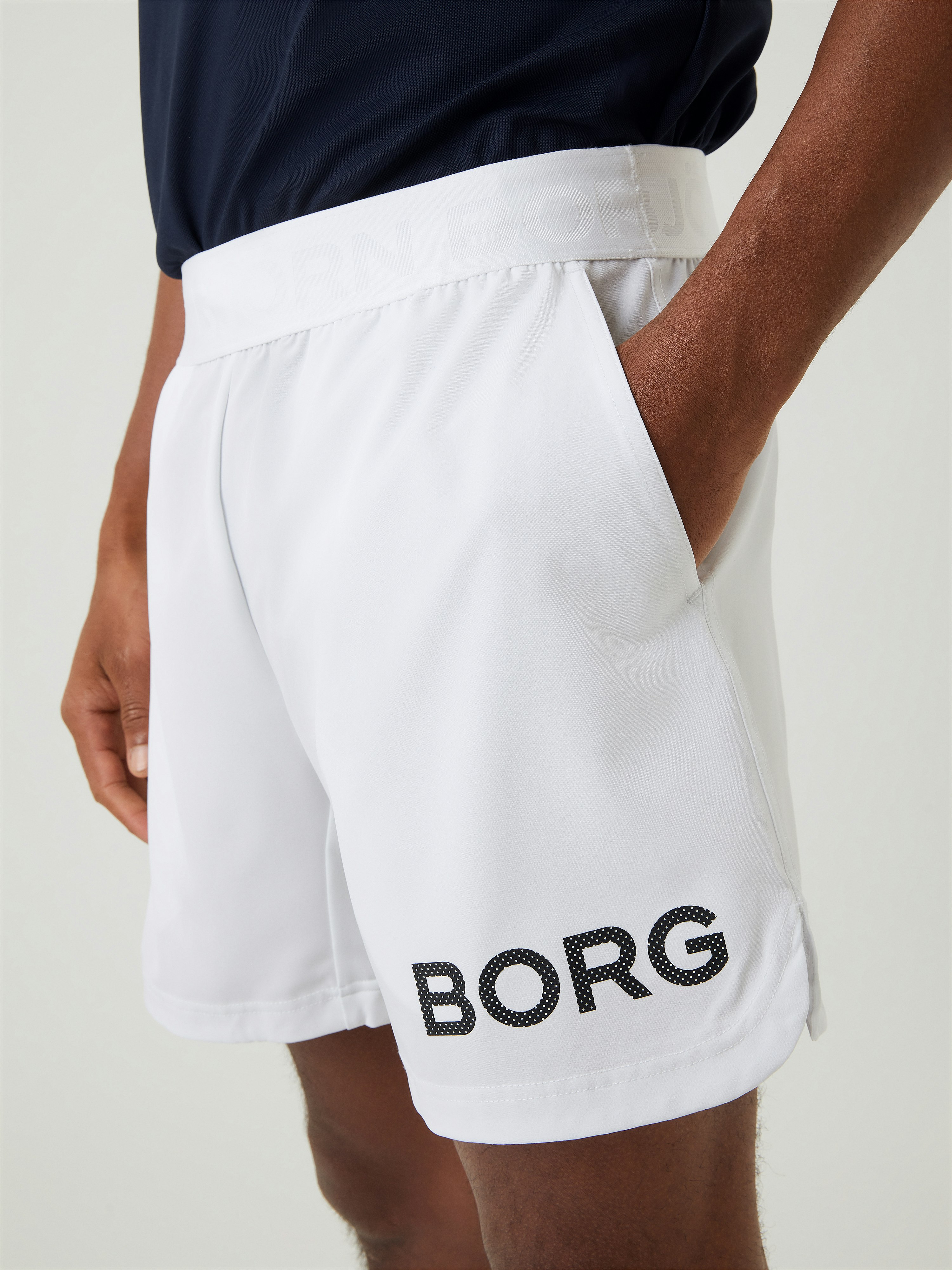 ビヨンボルグ　Ace Tシャツ　ゲームシャツ　テニス　メンズ　ホワイト　M L