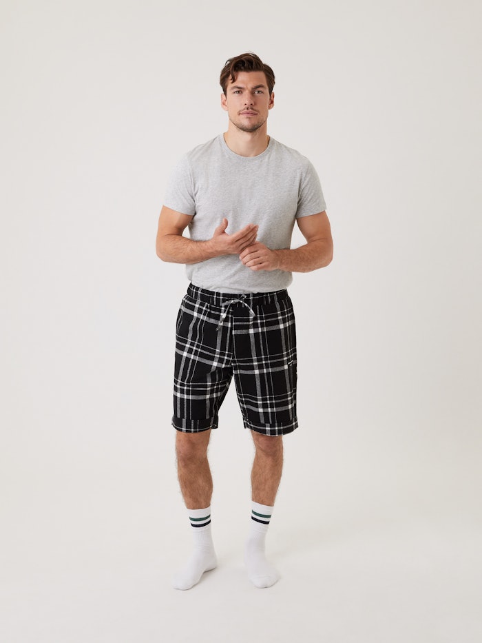 Core Flannel Shorts