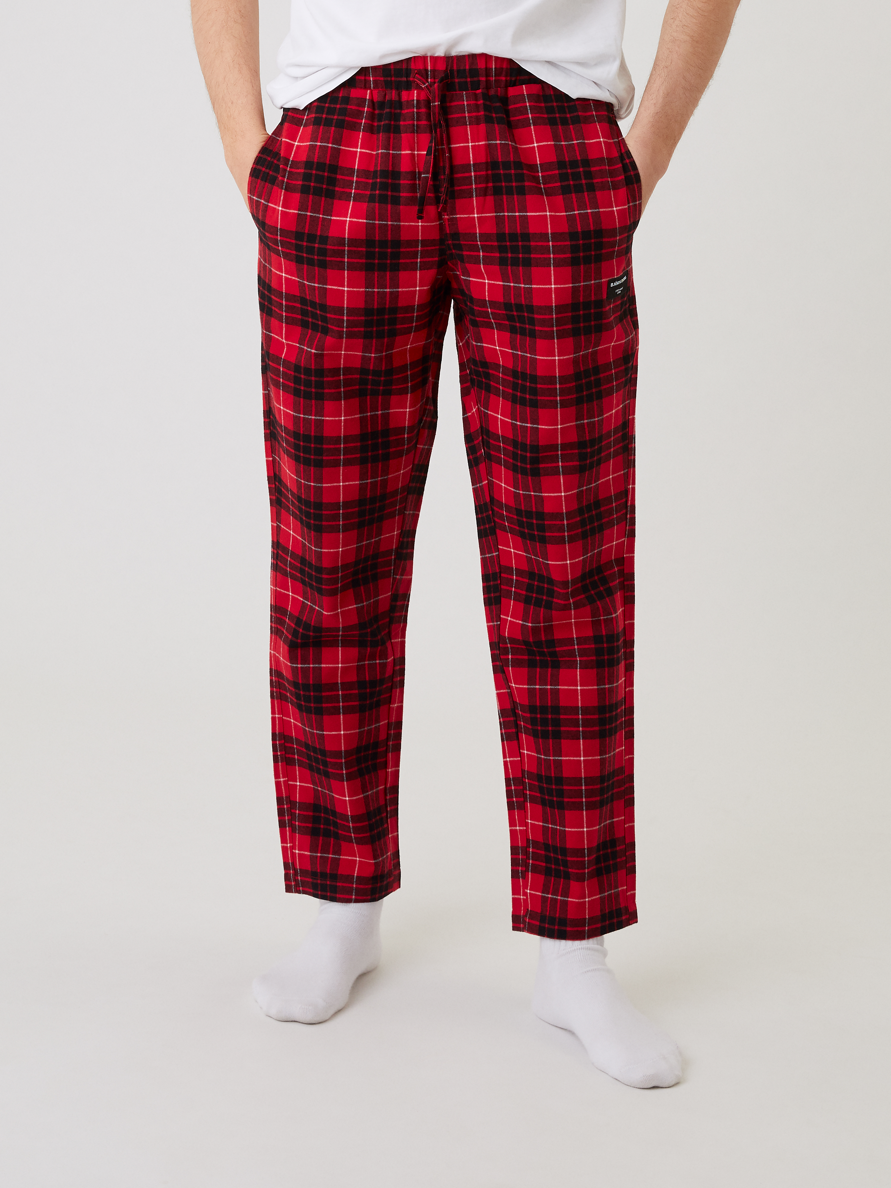 BjornBorg Mens Core Flannel Shorts (Pattern)