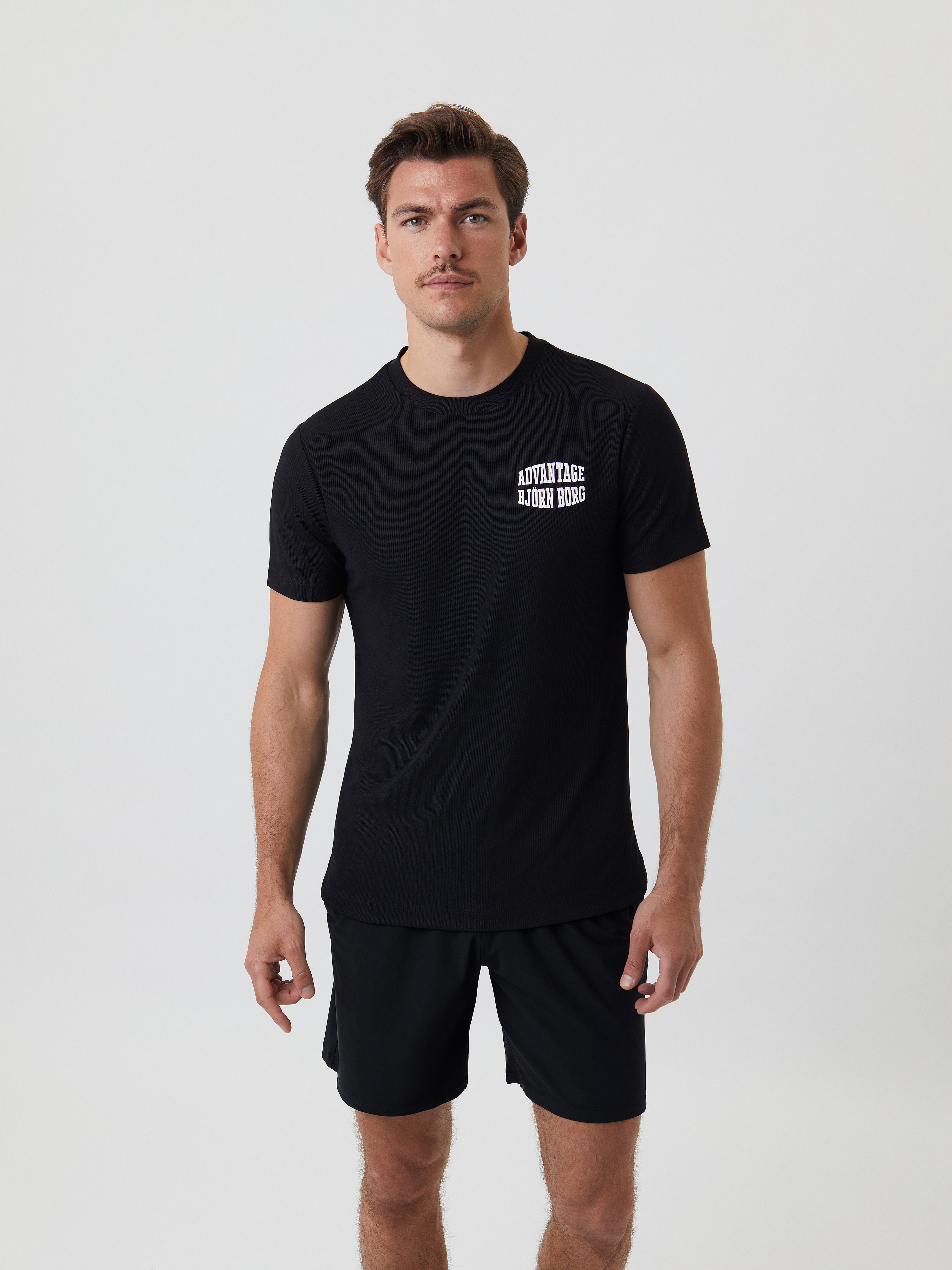 Grote hoeveelheid Bij elkaar passen Onhandig Ace T-Shirt - Black Beauty | Men | Björn Borg