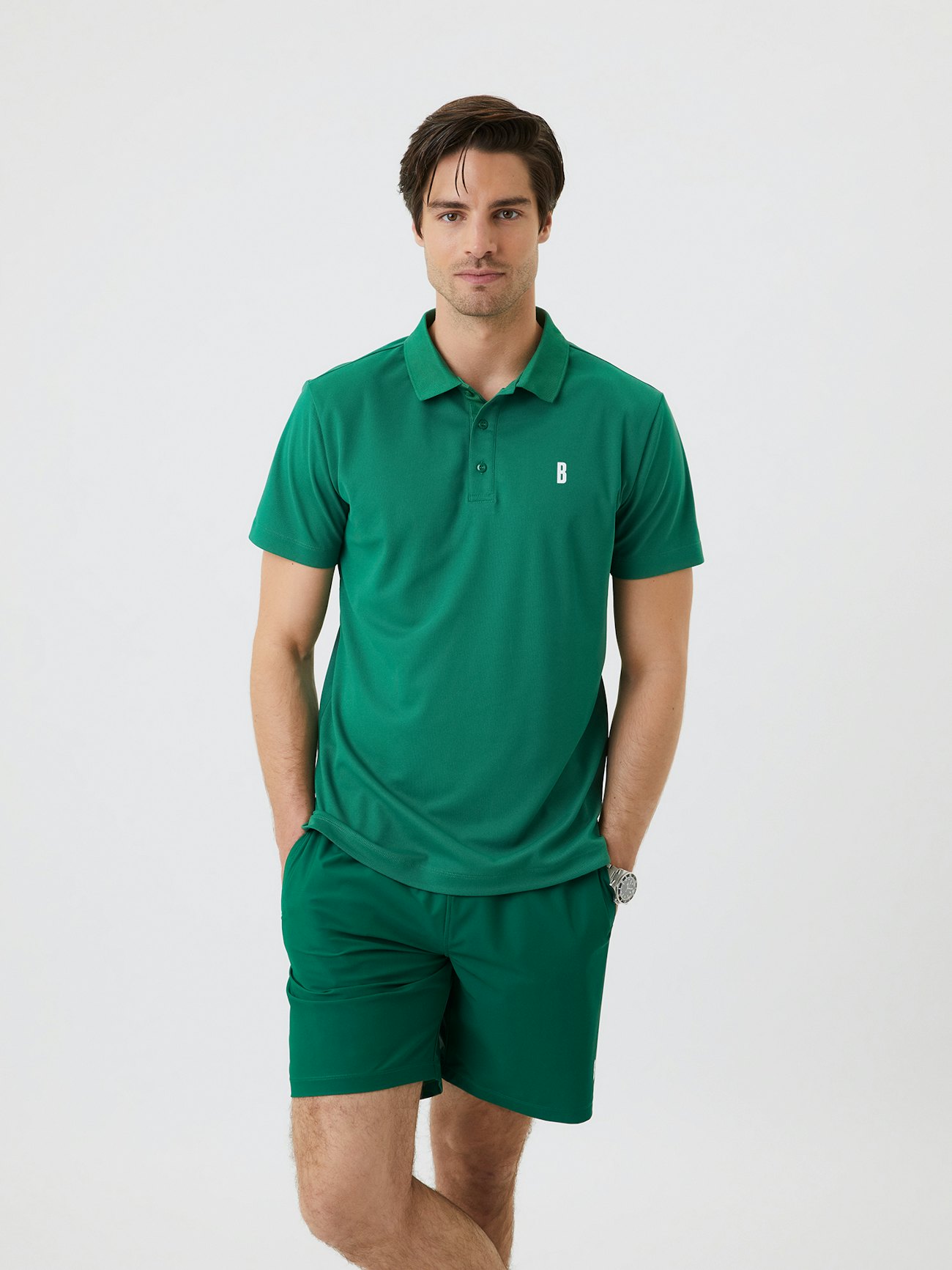 frequentie Kluisje Panorama Ace Polo - Verdant Green | Men | Björn Borg