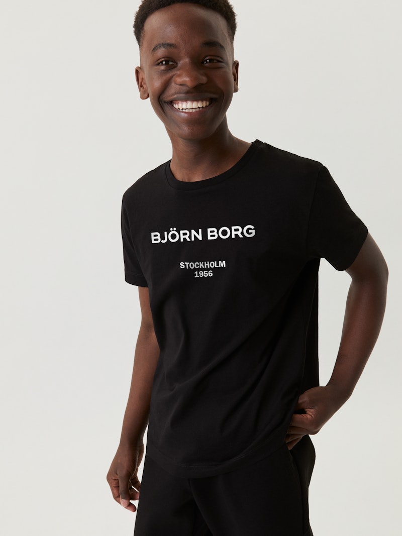 Borg T-Shirt - Black Beauty | Björn Borg