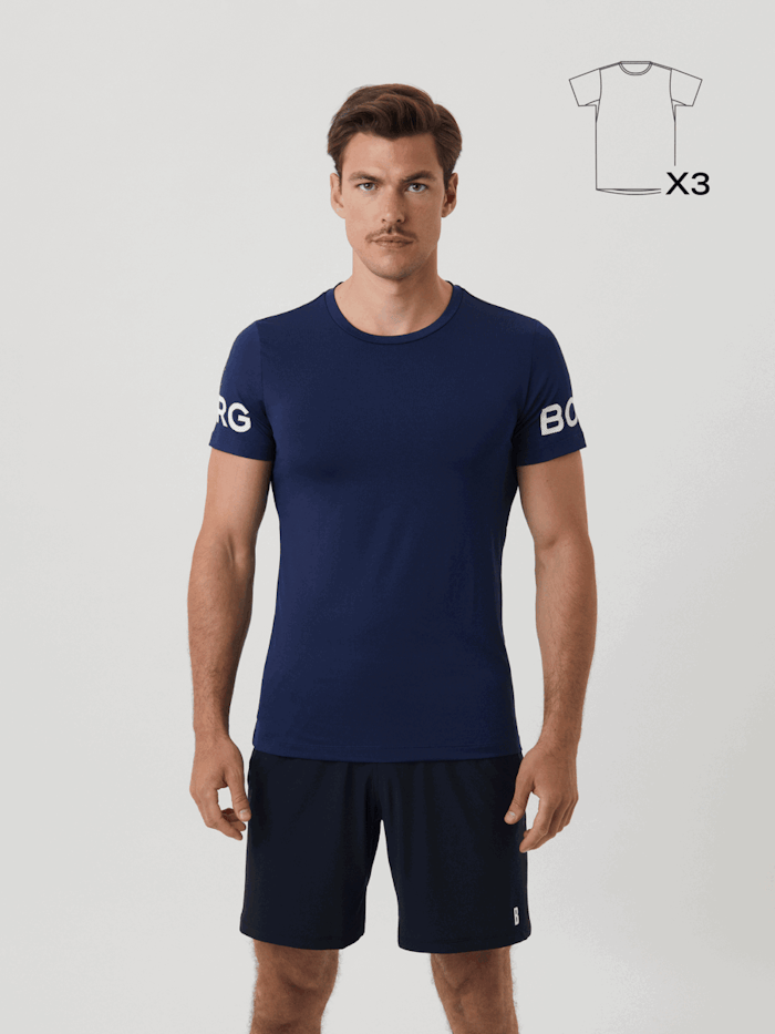 Borg T-Shirt 3-pack