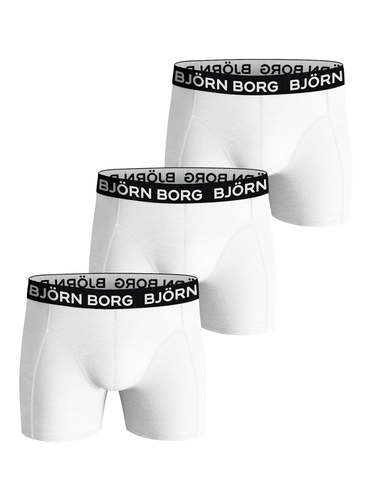 Opwekking draagbaar hebzuchtig Cotton Stretch Boxer 3-pack - Wit | Men | Björn Borg