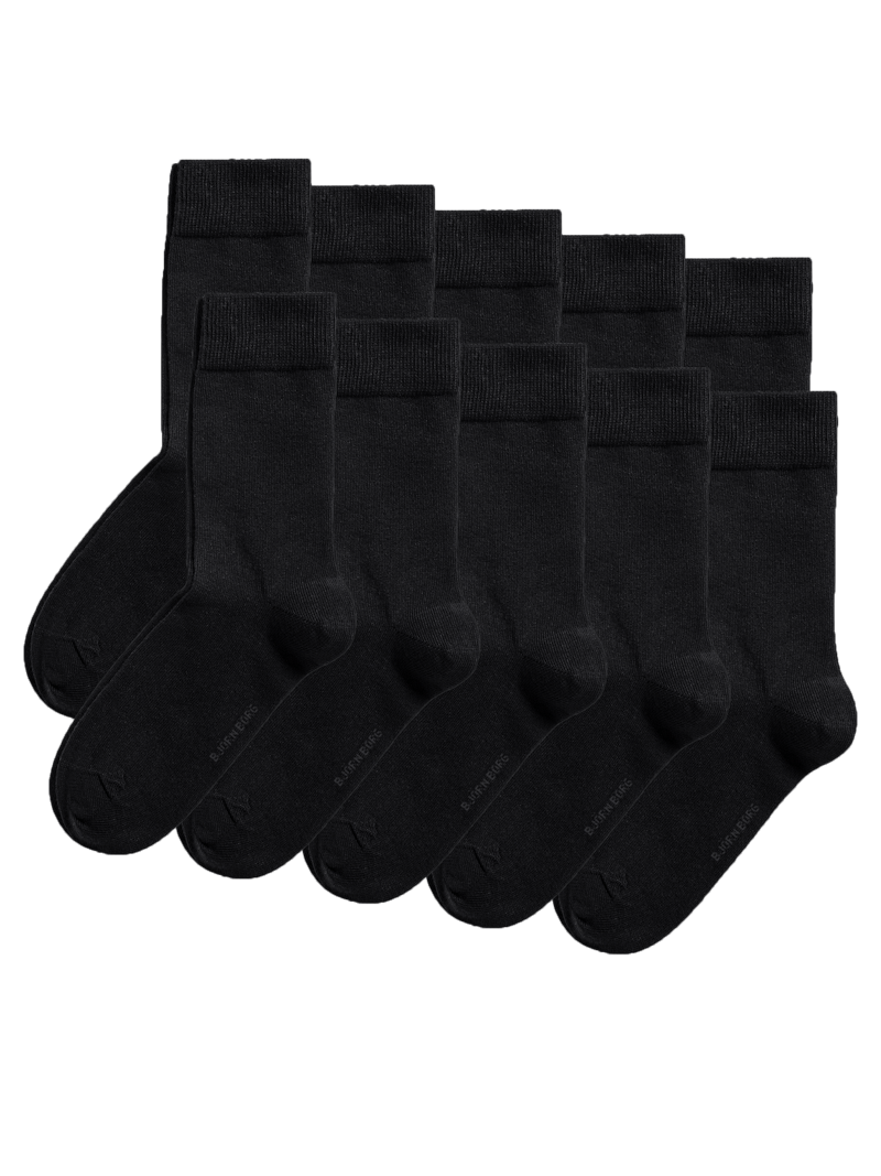 Tirannie Brawl Antagonist Essential Ankle Sock 10-pack - Black Beauty | Björn Borg