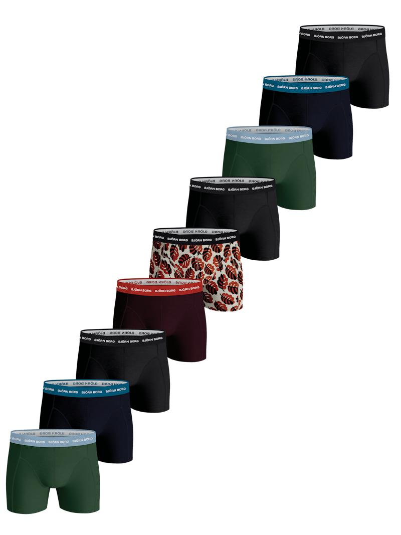 Cotton Stretch Boxer 9-pack