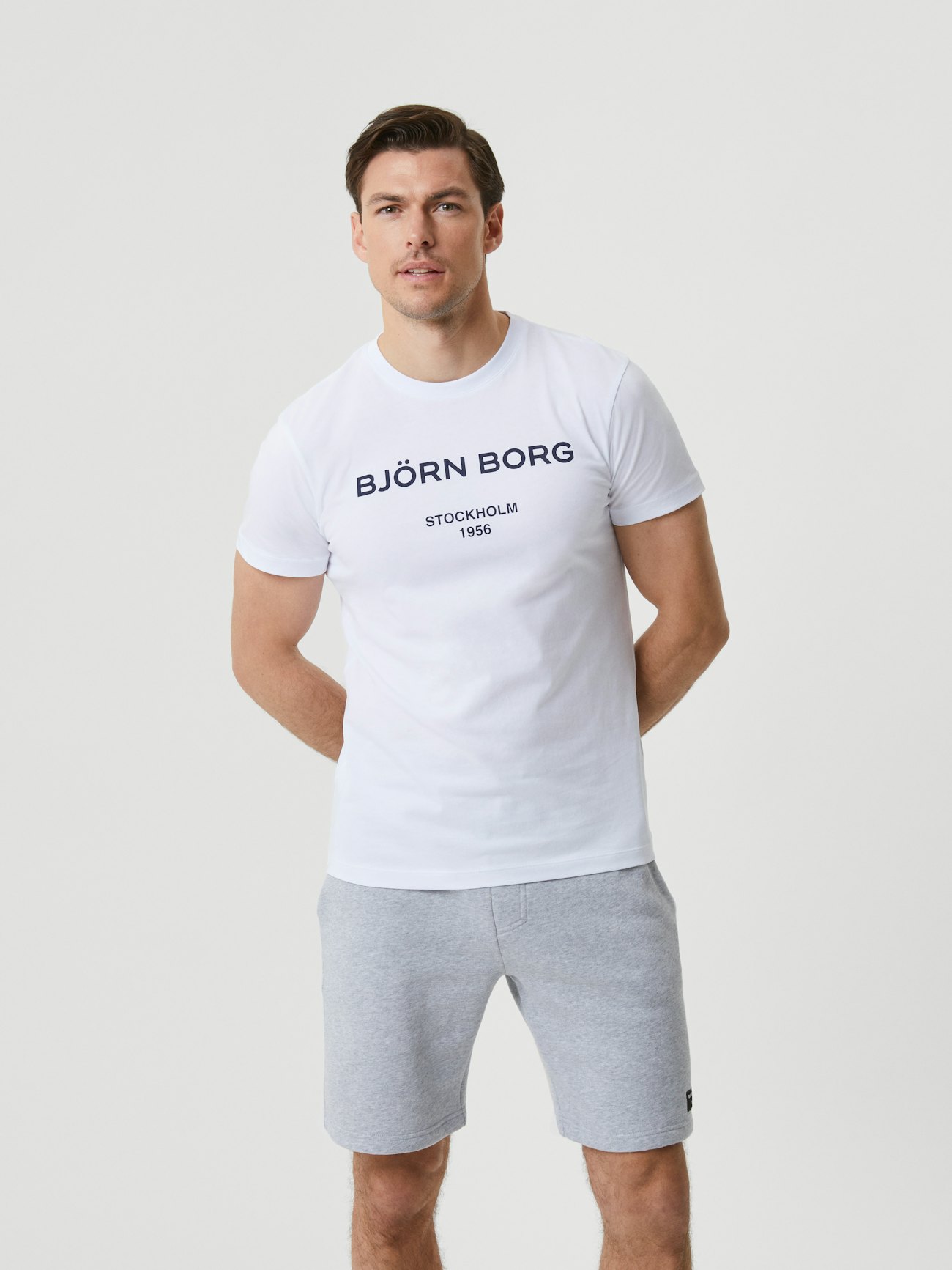 lichtgewicht domineren vermogen Borg Logo T-Shirt - Brilliant White | Men | Björn Borg
