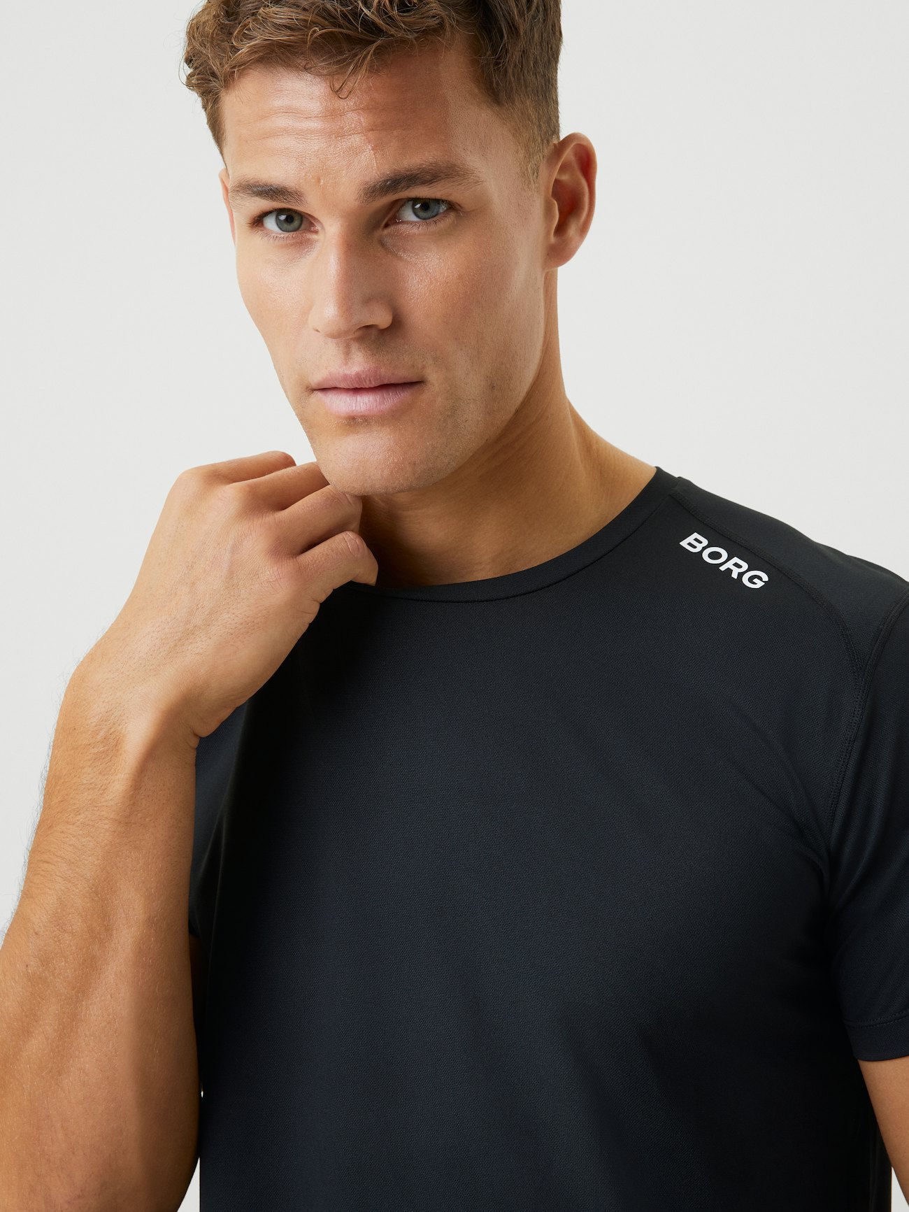bijgeloof Bachelor opleiding aardolie Borg Athletic T-Shirt - Black Beauty | Men | Björn Borg