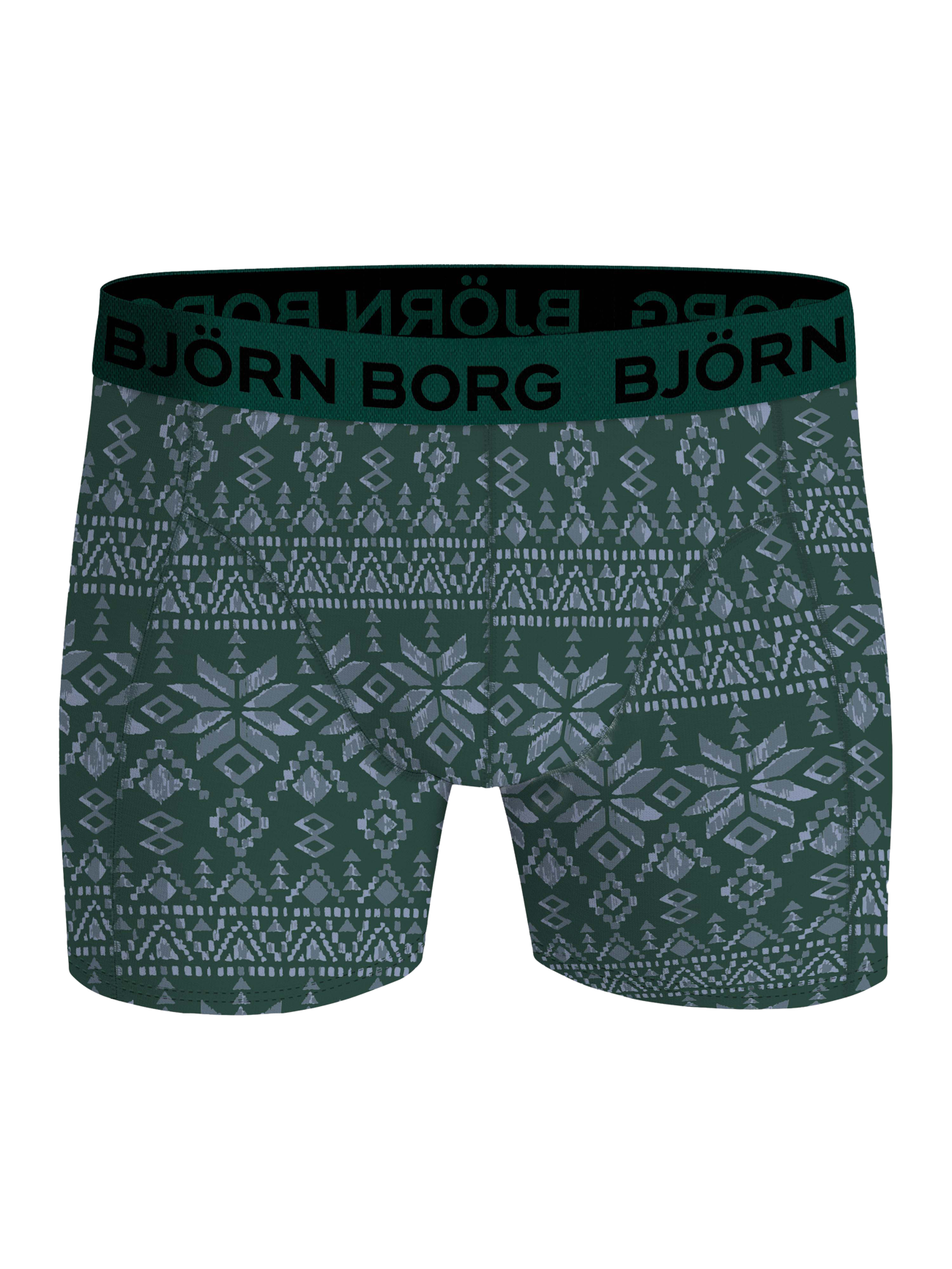 Bjorn Borg Men's Solid 5 Pairs Boxers - Blue Depths - M