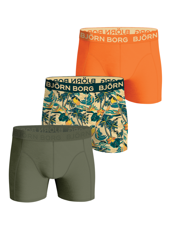 Mens Bjorn Borg Premium Cotton Stretch Boxers (3 - Pack) – Eon Clothing