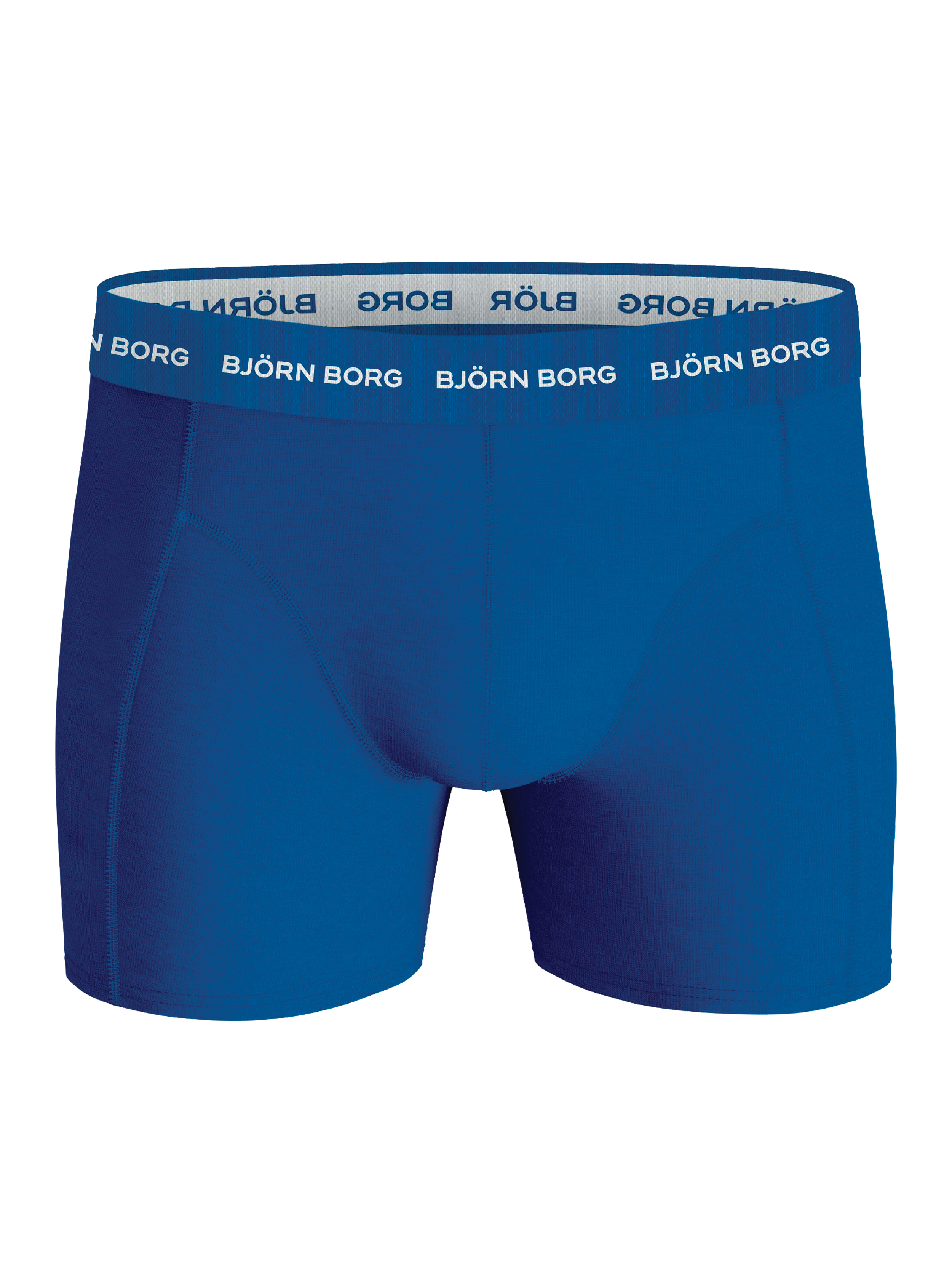 Negen ik draag kleding ondernemer Cotton Stretch Boxer 3-pack - Blauw | Men | Björn Borg