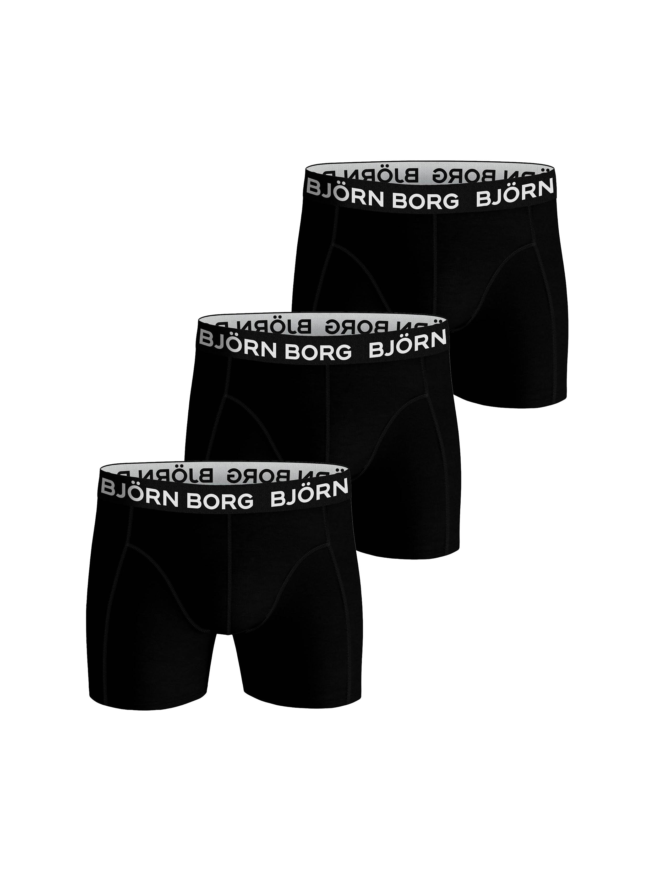 cursief Bek Met andere bands Core Boxer 3-pack - Black | Men | Björn Borg
