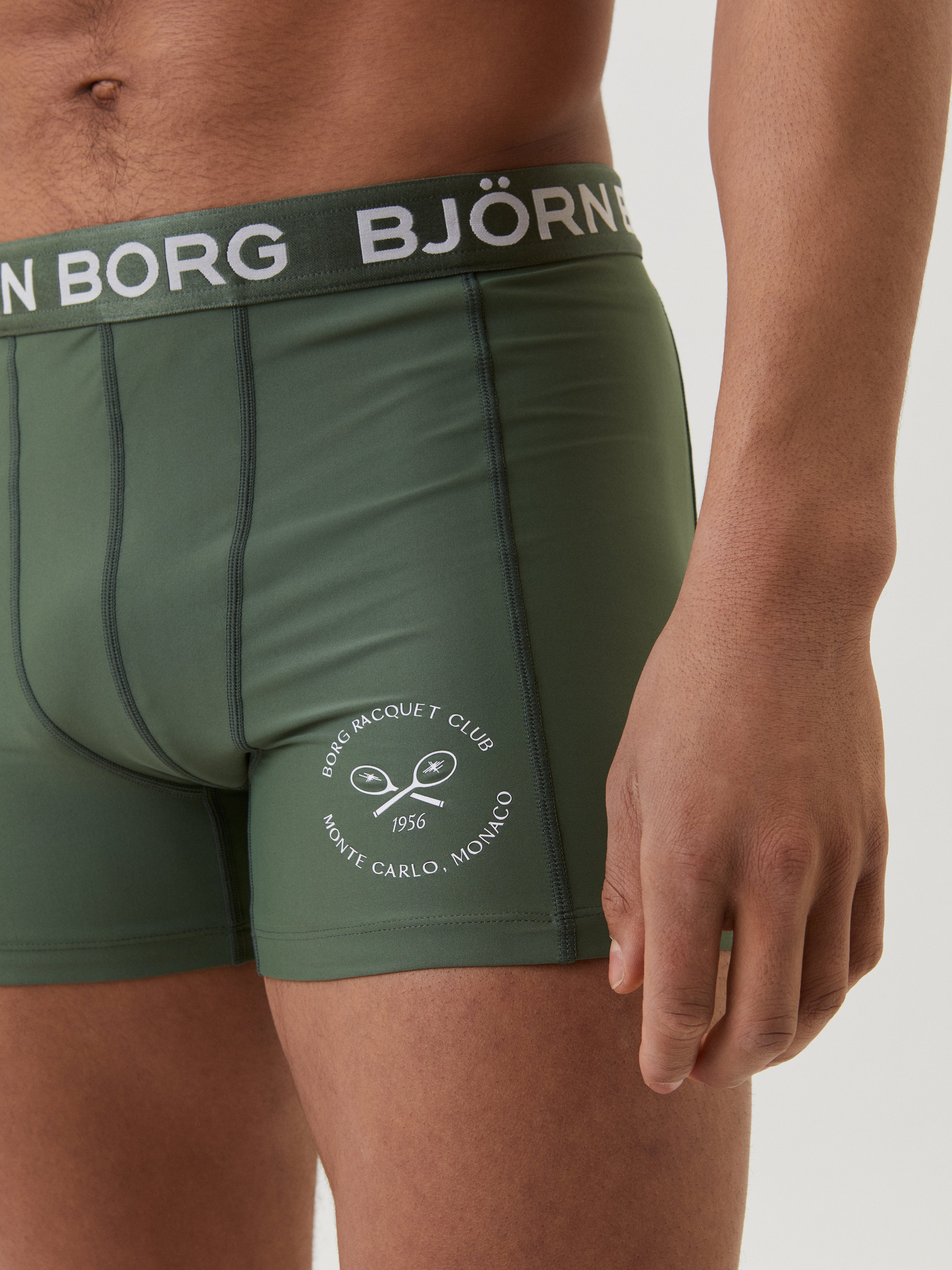 Buigen Soeverein bijl Borg Stretch Swim Shorts - Duck Green | Men | Björn Borg
