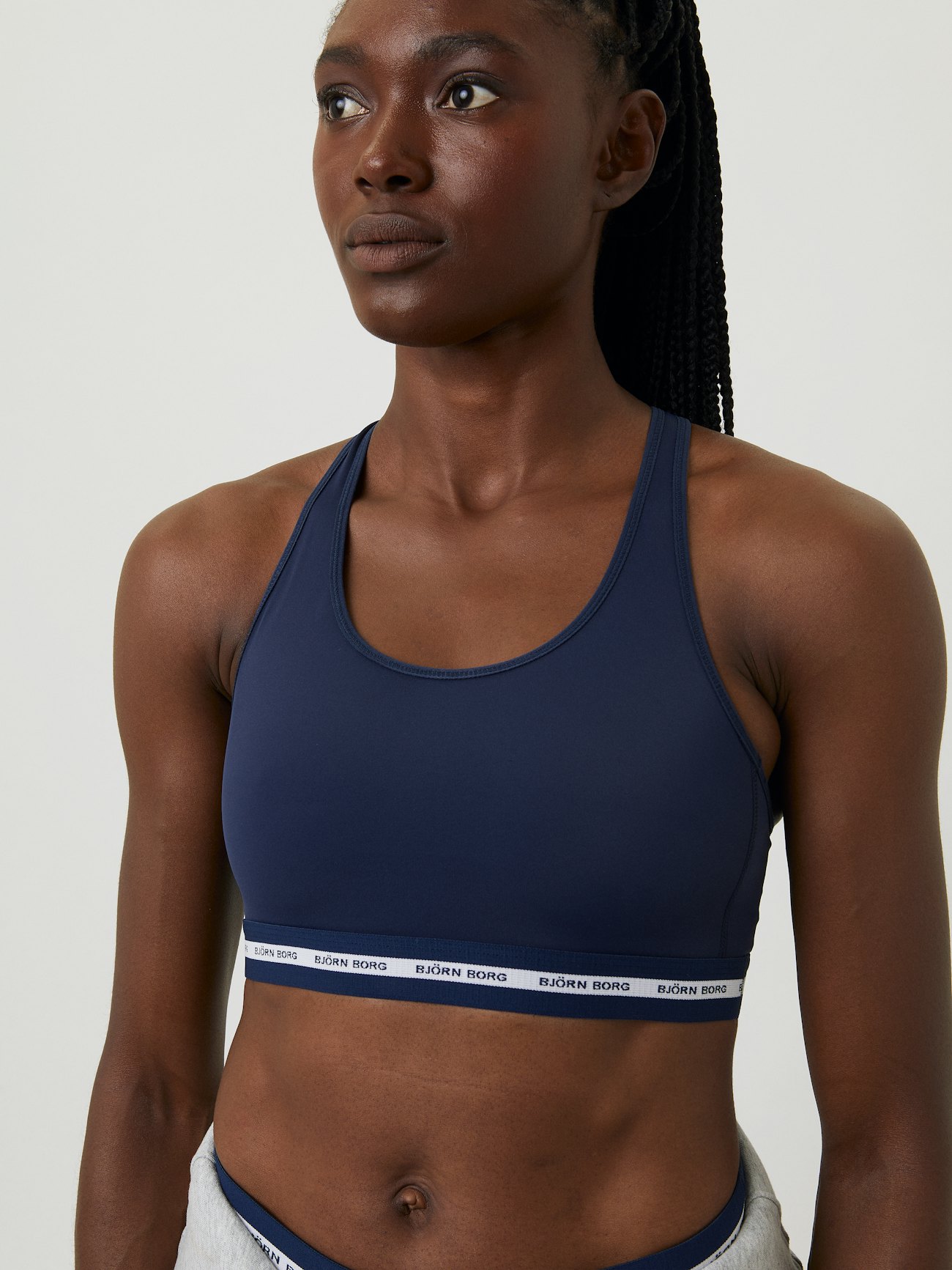 Performance Low Support Sports Bra - Navy